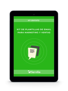 Kit de plantillas de email para marketing y ventas